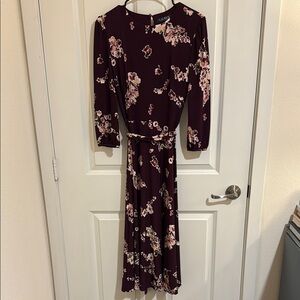 Floral Long Sleeve Dress